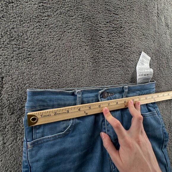 Levis Premium 720 High Rise Super Skinny Denim Blue Jeans Women Size 27 Adult - Picture 14 of 16